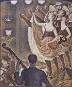 Georges Seurat Le Chahut oil